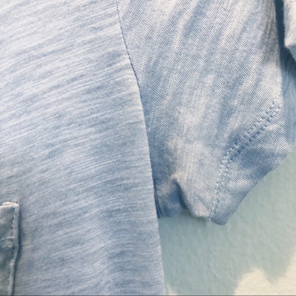 Madewell Whisper Cotton V-neck Pocket Tee Shirt - Picture 3 of 6